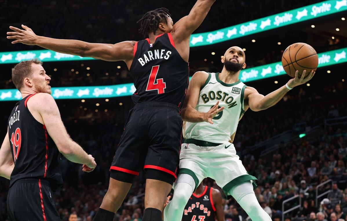 凯尔特人大胜开拓者，海沃德独揽37分